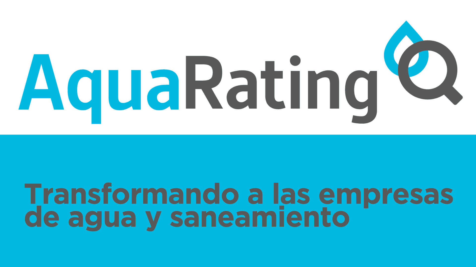 AquaRating: un aliado para la transformación de las empresas de agua y saneamiento